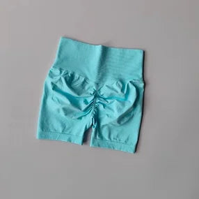 Peach Hip Lifting Sports Shorts for Women, High Waist Slimming and Speed Drying Running Shorts