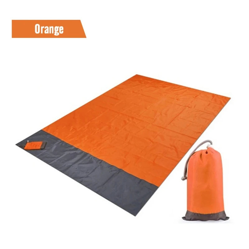 Waterproof Extra Large Beach Mat – Outdoor Camping, Sand-Free, Folding, Lightweight Picnic Blanket