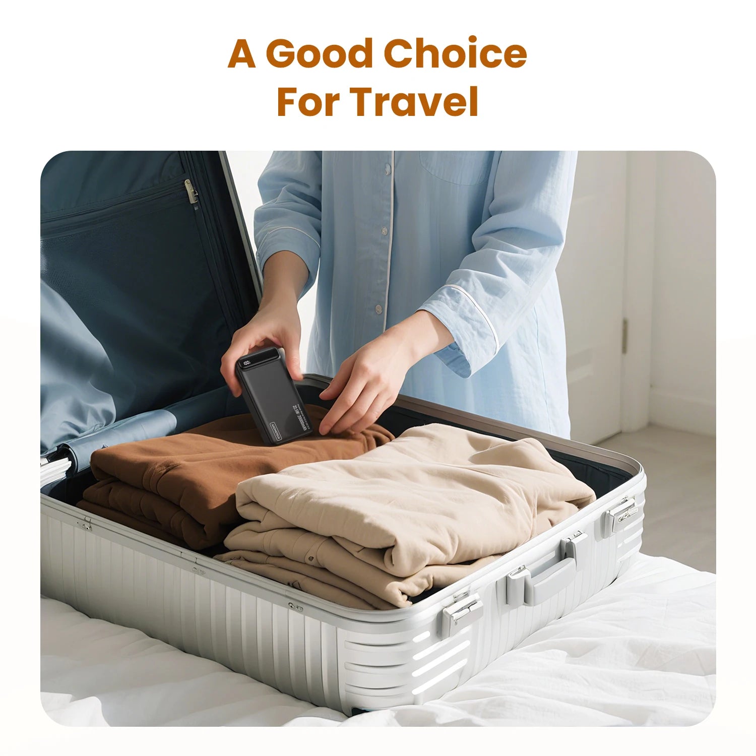 22.5W 20000mAh Portable Power Bank Fast Charging External Battery for iPhone Samsung Xiaomi iPad