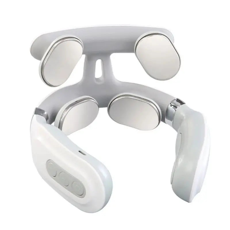 4-Head Intelligent Neck Massager – USB Charging, Strength Adjustment, Heating Function, Neck Care