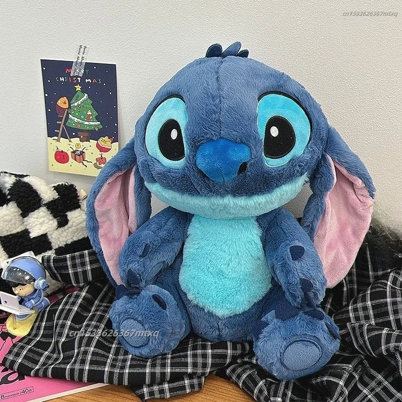 Soft Lilo and Stitch Plush Toy Cuddly Pillow Stuffed Animal Christmas Gift for Girls & Kids