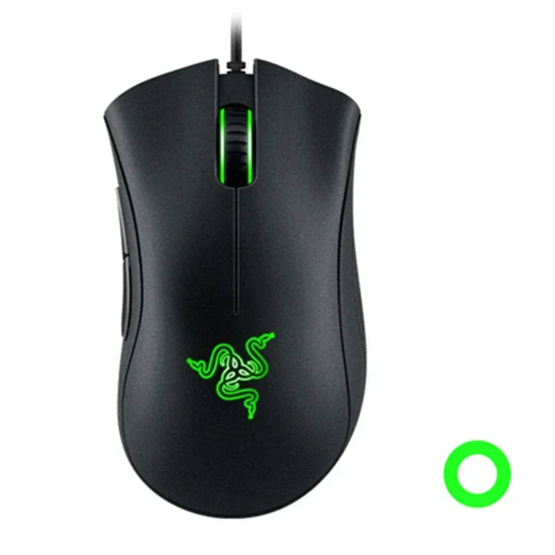 RAZER DeathAdder Essential Wired Gaming Mouse 6400DPI Optical Sensor 5 Programmable Buttons Black