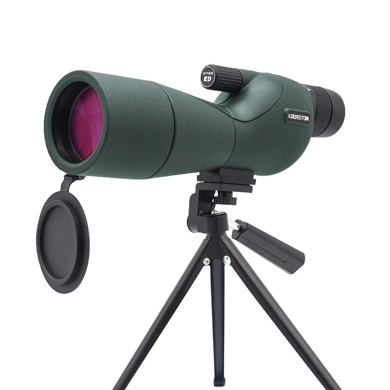 25–75x60 High-Power Spotting Scope with BAK4 Prism and ED Lens for Birdwatching and Outdoor Use Kit