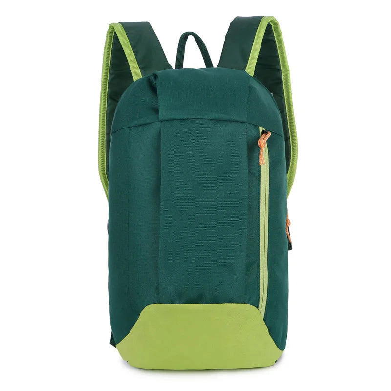 Outdoor Sports Backpack Small Gym Bag OXFORD Cloth Lightweight Waterproof Travel Rucksack Unisex