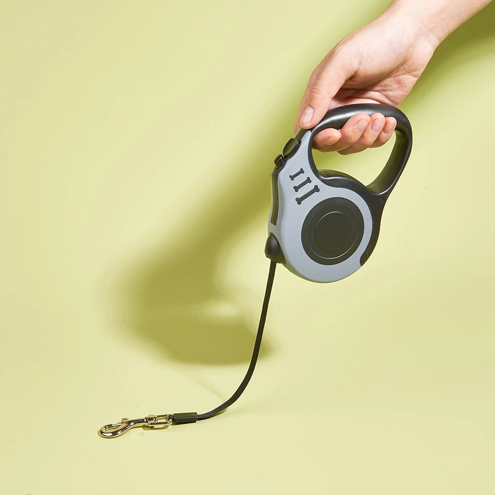 HOLAPET Retractable Dog Leash 3M/5M for Small Dogs & Cats Durable Nylon Lead for Walking & Travel