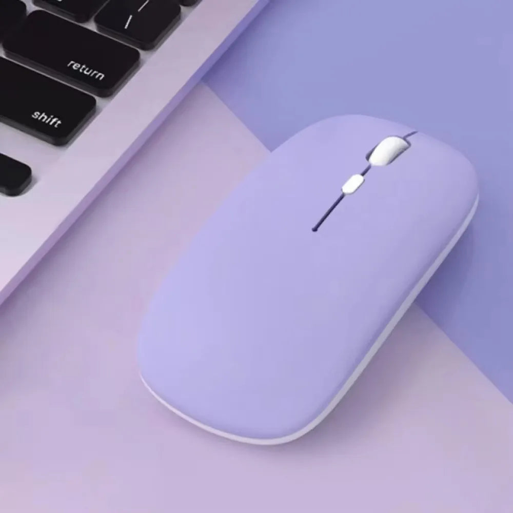 Bluetooth Mouse – Noiseless Wireless Optical Mouse for Laptop, iPad, Samsung Tablet, Universal Use