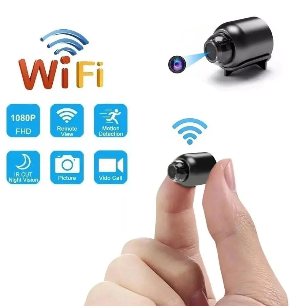 X5 MINI CAMERA – HD 1080P Wireless WIFI Camera, Compact Design, Cyclic Recording, Home and Outdoor