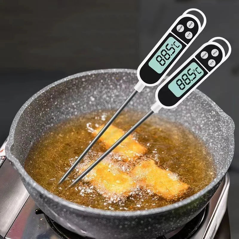 Digital Probe Food Thermometer Kitchen Meat Milk Cooking BBQ TP300 Electronic Temperature Gauge