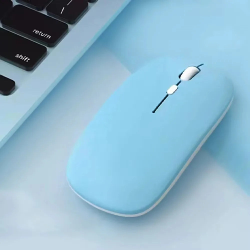 Bluetooth Mouse – Noiseless Wireless Optical Mouse for Laptop, iPad, Samsung Tablet, Universal Use