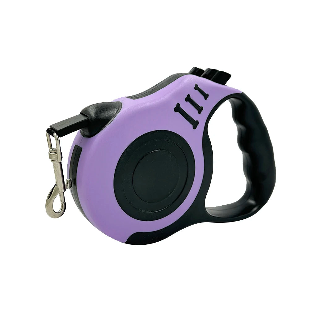 HOLAPET Retractable Dog Leash 3M/5M for Small Dogs & Cats Durable Nylon Lead for Walking & Travel