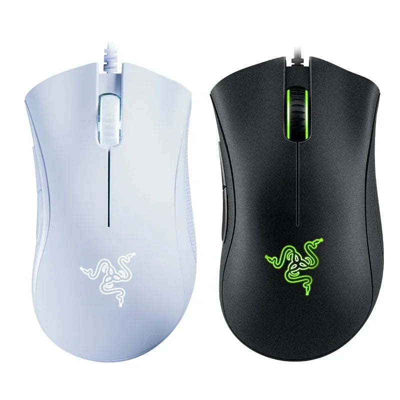 RAZER DeathAdder Essential Wired Gaming Mouse 6400DPI Optical Sensor 5 Programmable Buttons Black