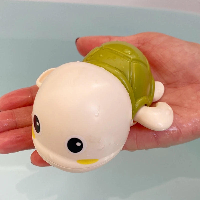 Baby Bath Toys Swimming Turtle Whale Clockwork Water Toys for Kids Bath Pool Beach Play