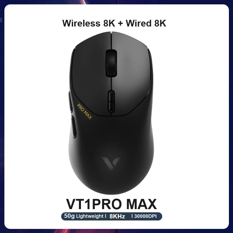 RAPOO VT3Pro Wireless Gaming Mouse 59g Lightweight 26000DPI 8KHz Polling 9 Programmable Buttons