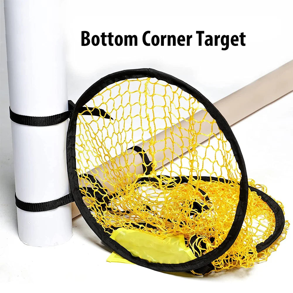 Foldable Football Target Net for Training – Easy Attach & Detach Soccer Goal for Accurate Practice