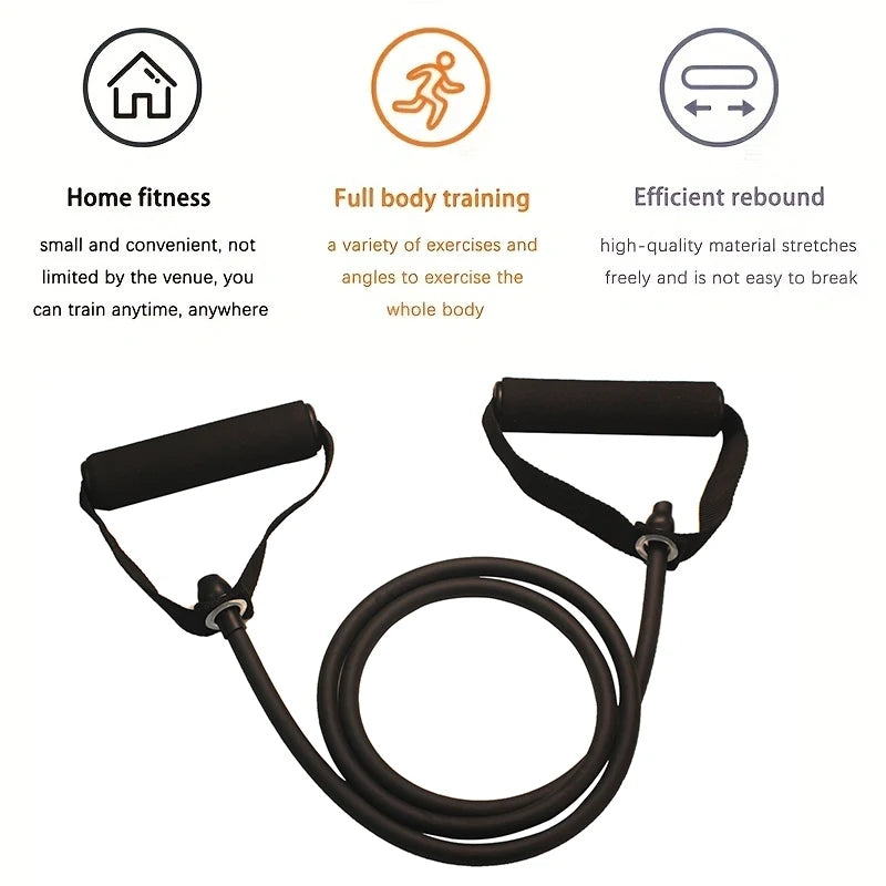 Resistance Bands with Handles for Strength Training, Home Workout Bands for Men & Women