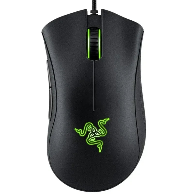 RAZER DeathAdder Essential Wired Gaming Mouse 6400DPI Optical Sensor 5 Programmable Buttons Black