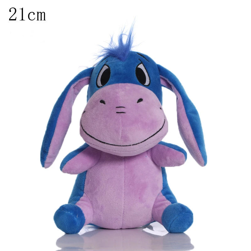 Cartoon Animation BEAR TIGER DONKEY PIGLET Plush Dolls 20cm Soft Stuffed Toy Comfortable for Kids