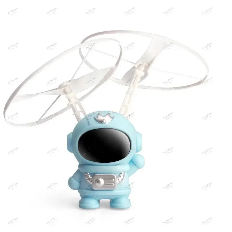 Levitating Luminous Flying Robot Astronaut Hand-Controlled Drone Toy for Kids