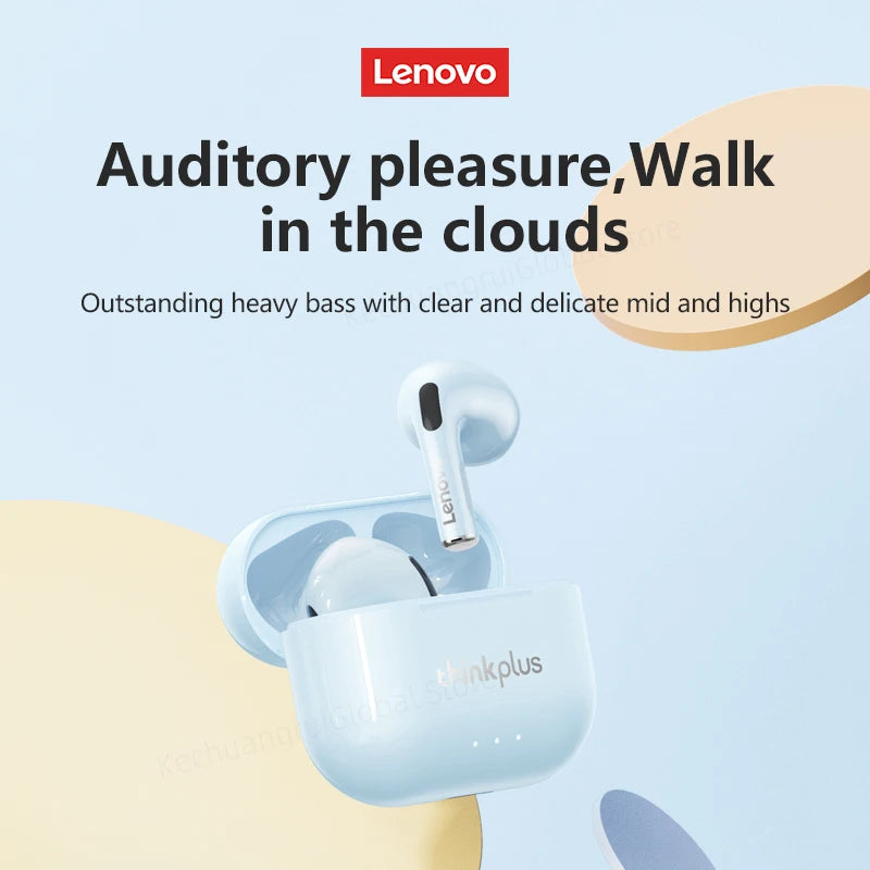 LENOVO LP40 II TWS Wireless Earphones Bluetooth 5.3 Noise Cancelling Sport Touch Control Bass