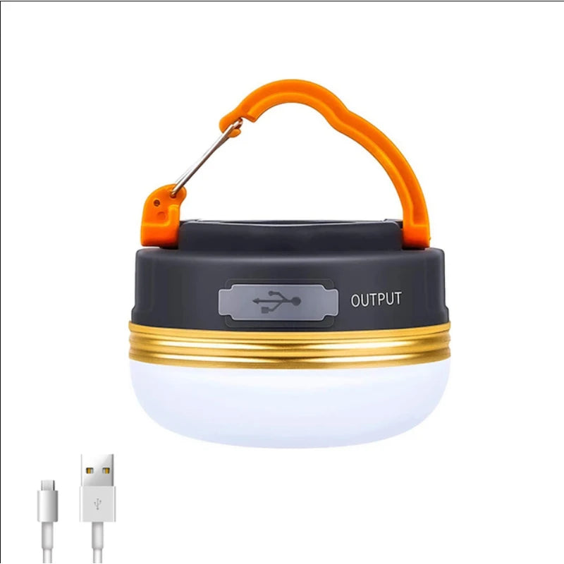10W High Power LED Camping Lantern 1200mAh USB Rechargeable Waterproof Outdoor Tent Light NZ