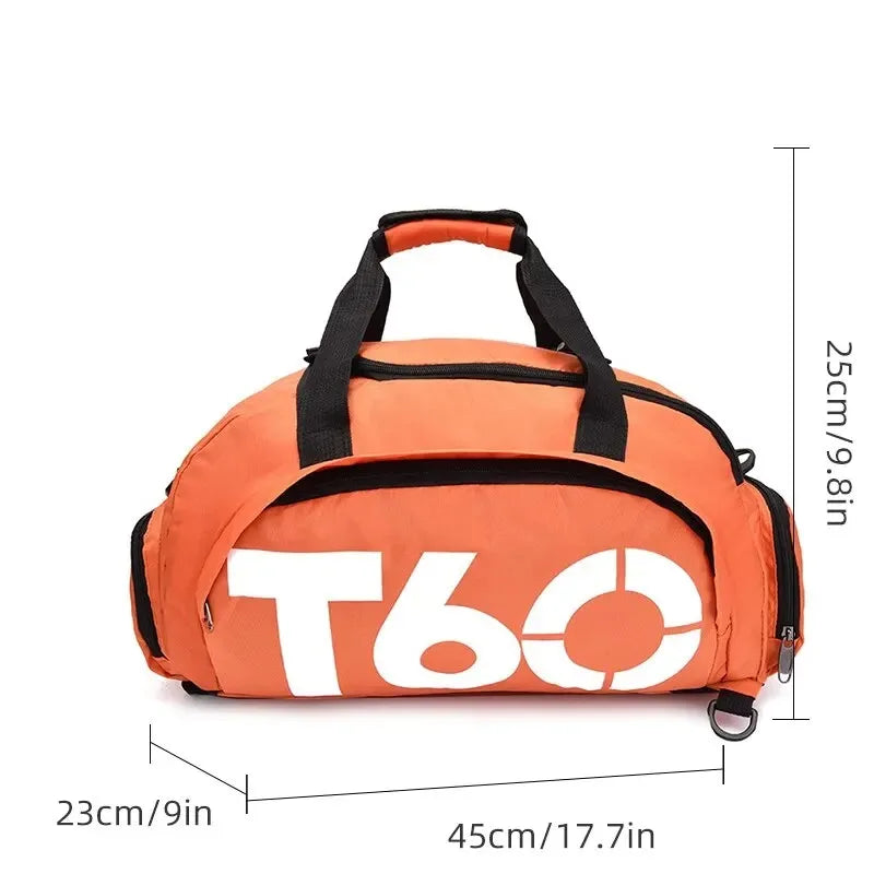 Waterproof Gym Bag Ultralight Nylon Sports Travel Backpack for Men Women Fitness Yoga