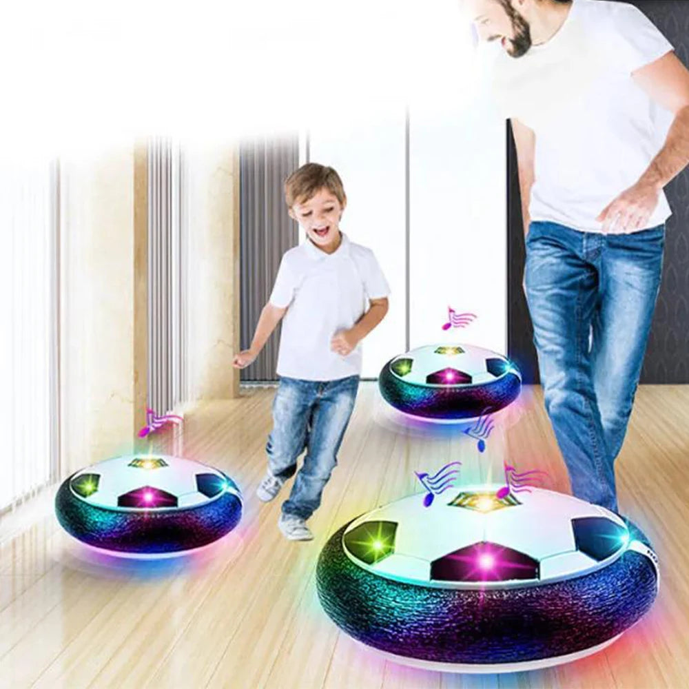 Hover Soccer Ball Toys for Children – Electric Floating Football with LED Light & Music Game