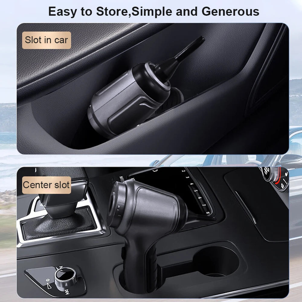Wireless Car Vacuum Cleaner 95000Pa Strong Suction – Handheld Portable Mini Cleaner for Car & Home