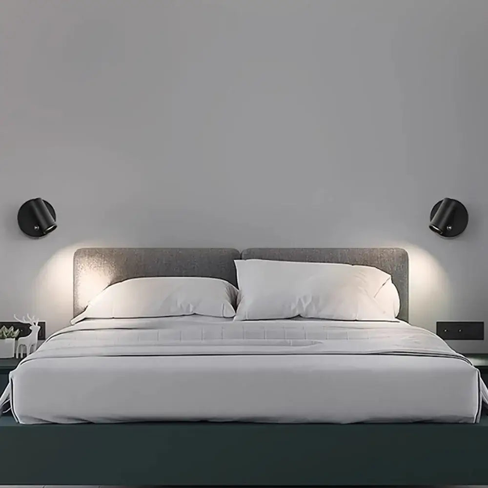 LED Magnetic Rechargeable Wall Lamp – Wireless No-Drill Portable Bedside & Reading Light