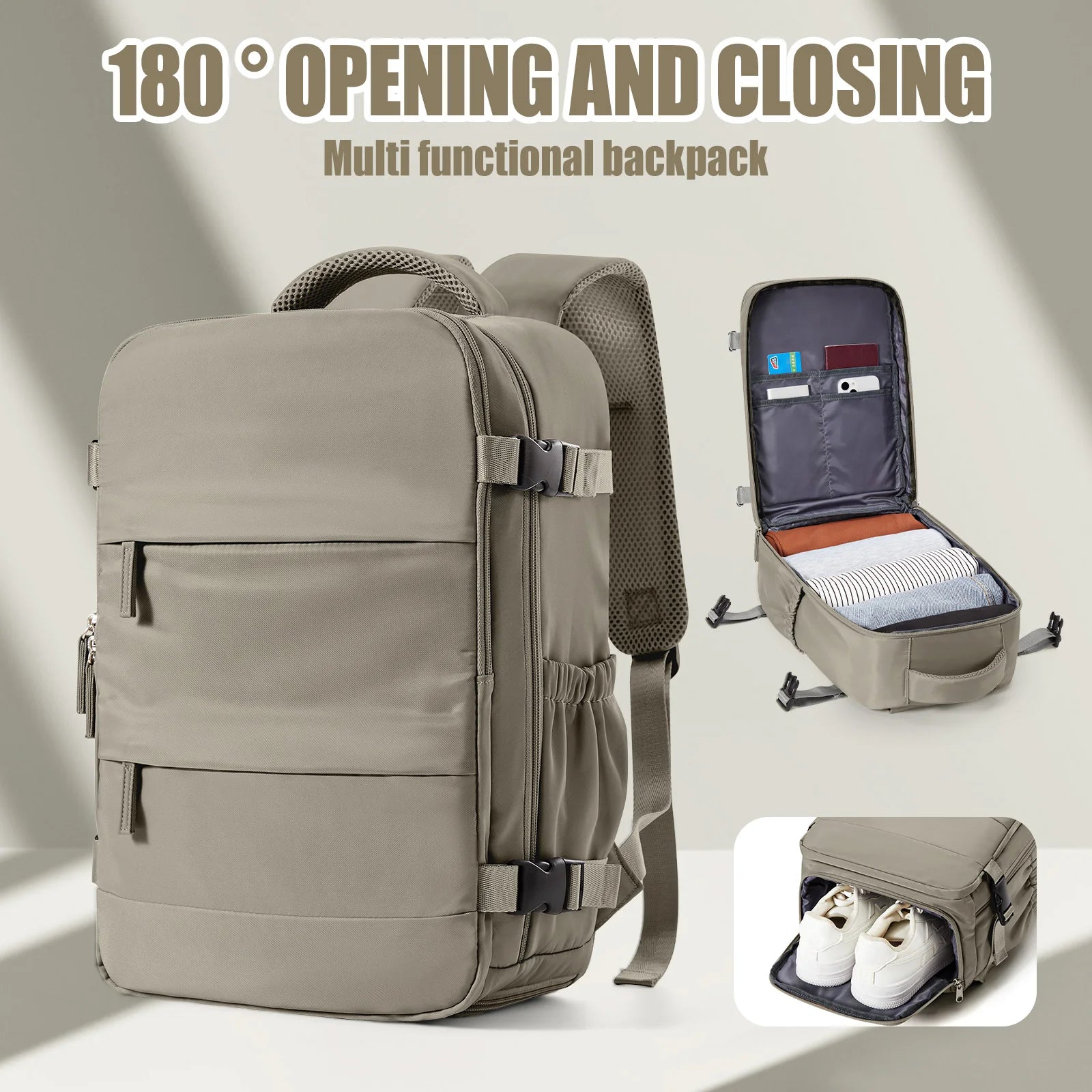 Waterproof Backpack 40x20x25 Cabin Bag Airplane Travel Laptop Bag Casual Hand Luggage