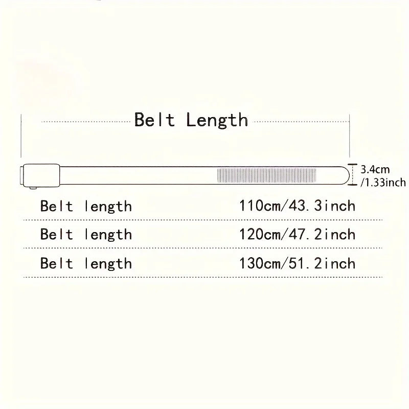 Men’s Automatic Buckle Belt PU Leather Fashion Business Belt Luxury Adjustable Jeans Waist Strap