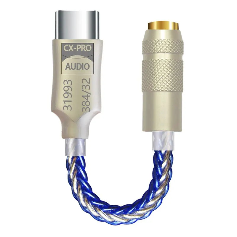 Grave Audio DA06 HiFi USB DAC – Type-C to 3.5mm Headphone Amplifier & Audio Decoder for IEMs