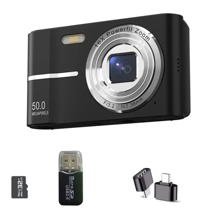 XIAOMI 4K Digital Camera 50MP 16X Zoom Outdoor Anti-Shake Video Recorder Waterproof Shockproof