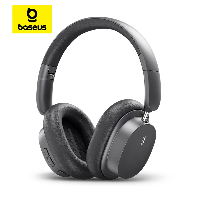 BASEUS Bowie D05 Wireless Headphones – Bluetooth 5.3, 3D Spatial Audio, 40mm Driver, 70H Playtime