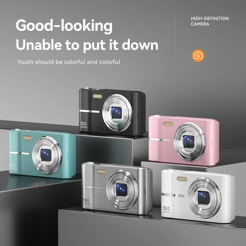 XIAOMI 4K Digital Camera 50MP 16X Zoom Outdoor Anti-Shake Video Recorder Waterproof Shockproof
