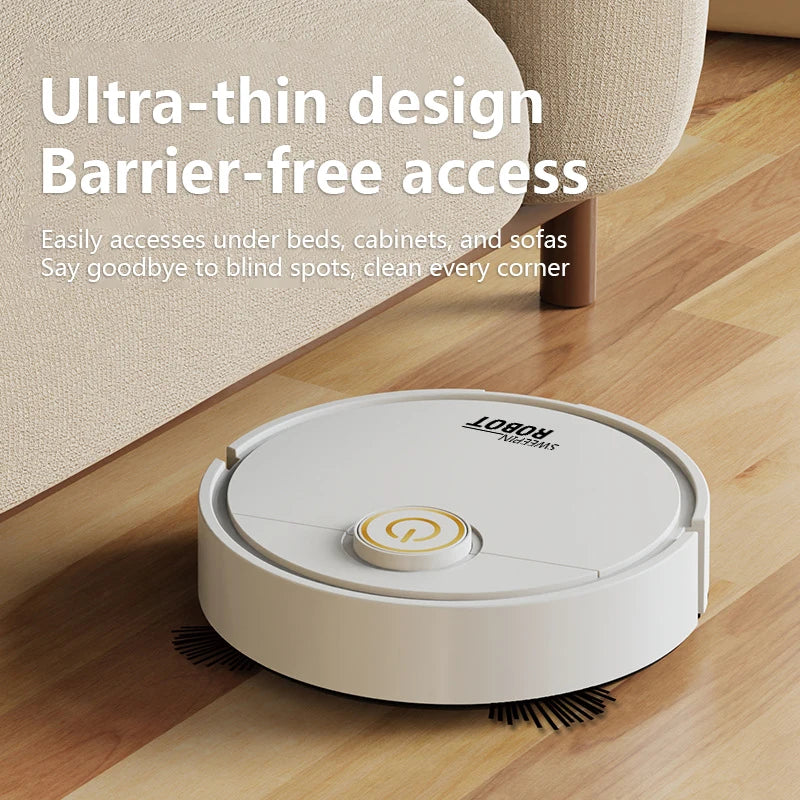 6000Pa Smart Robot Vacuum Cleaner with Mop – Pet Hair Removal, Quiet Multi-Surface Floor Cleaning
