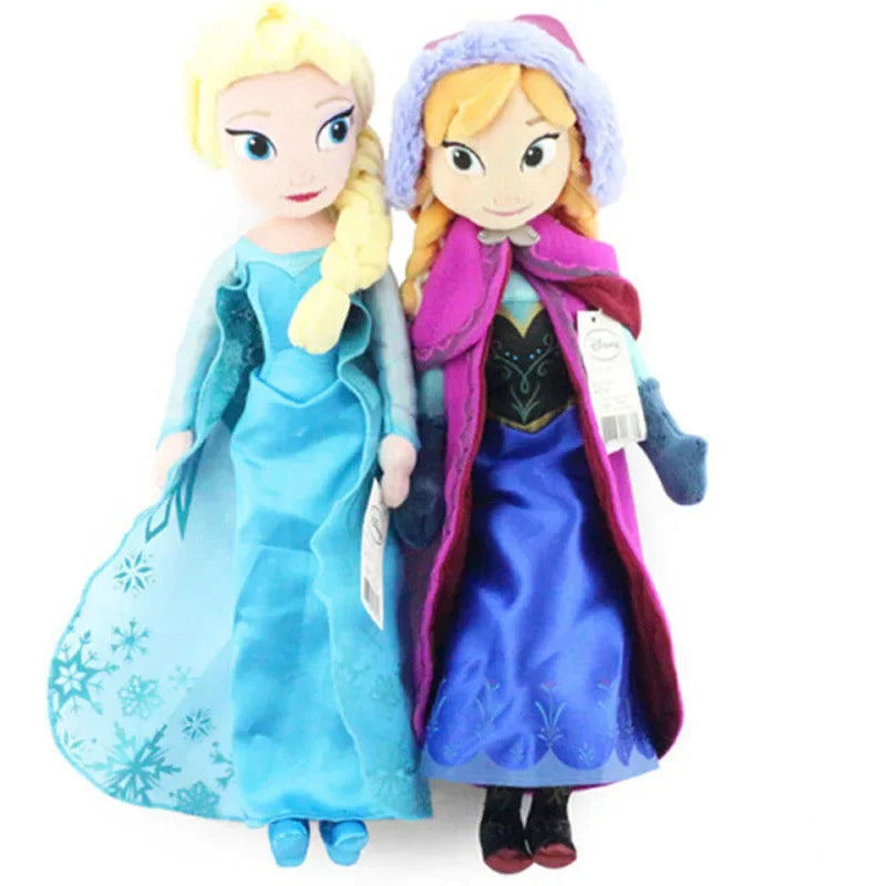 Frozen Elsa Anna Olaf Sven Bruni Plush Dolls Stuffed Toys for Kids Boys Girls Christmas Gifts