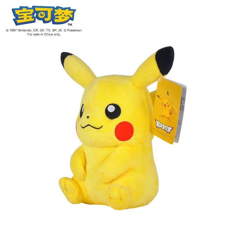 PIKACHU SQUIRTLE CHARMANDER 23CM STUFFED PLUSH TOYS KAWAII ANIME DOLL SOFT COTTON GIFT FOR KIDS