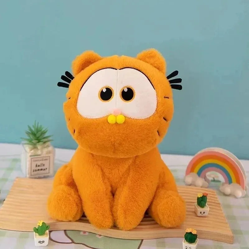 GARFIELD Plush Doll Kawaii Stuffed Cat Toy Cute Cartoon Anime Plushie Decoration Gift for Kids