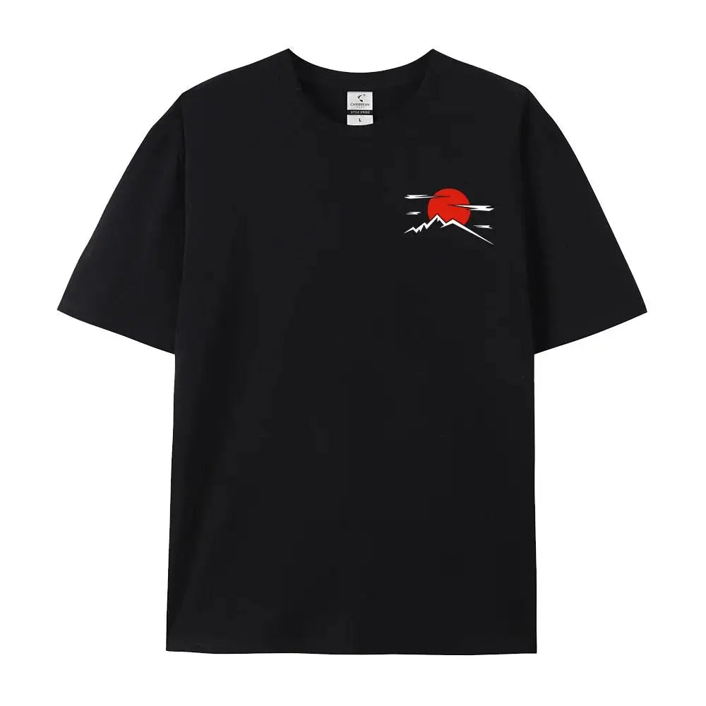 Japanese JDM GTR R34 Racing T-Shirt – Oversized Streetwear Tee for Men | 100% Cotton Back Print