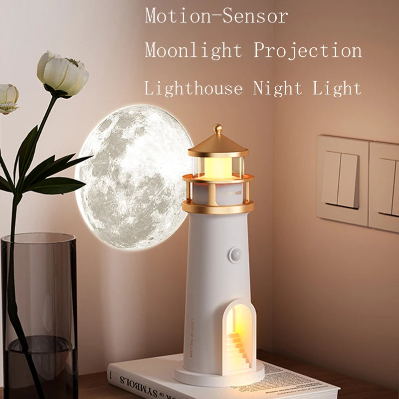 Moon lamp night light with Bluetooth speaker, remote control, motion sensor and ambient light