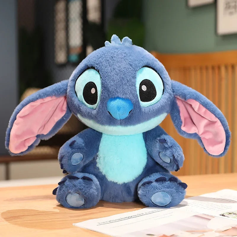 Soft Lilo and Stitch Plush Toy Cuddly Pillow Stuffed Animal Christmas Gift for Girls & Boys
