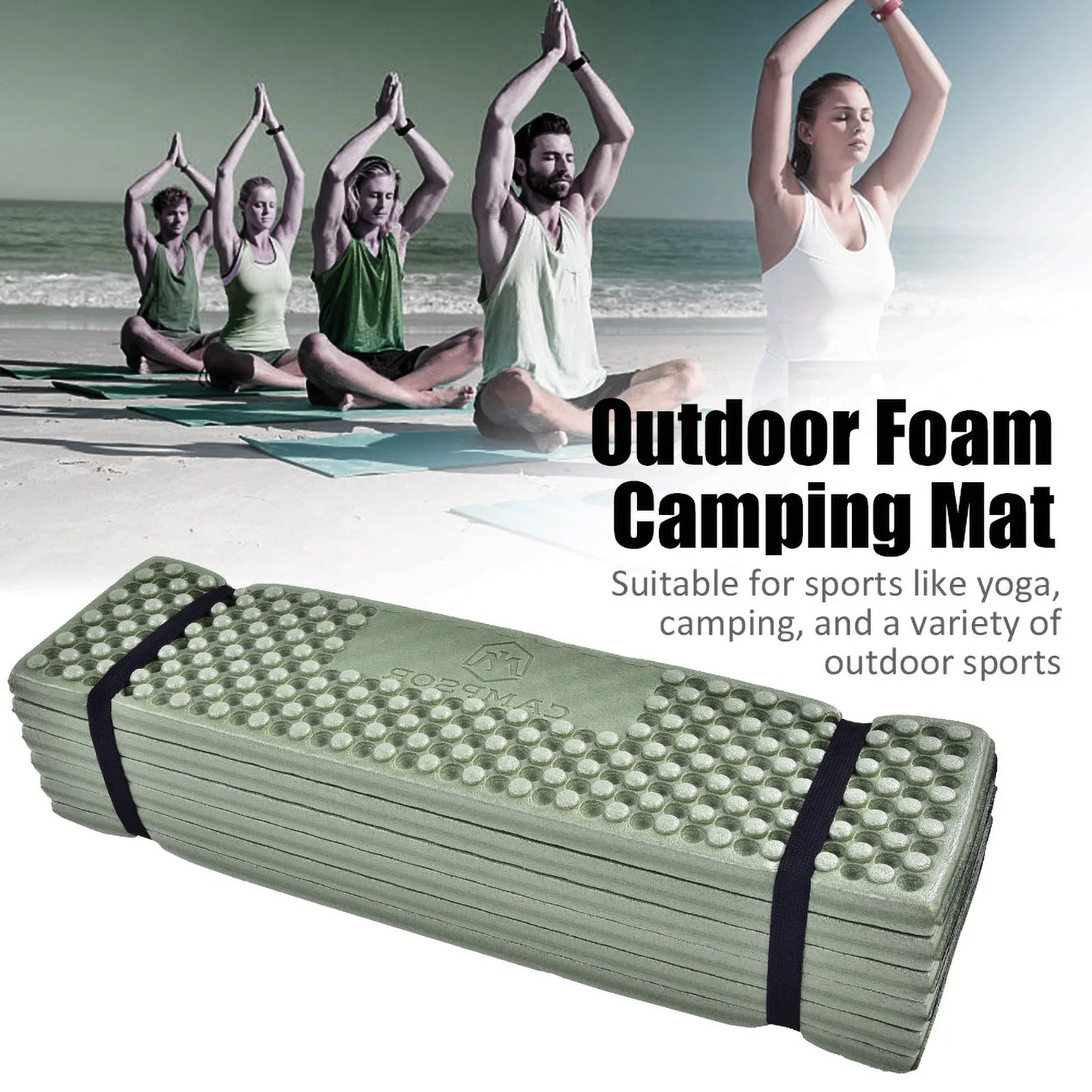 Ultralight Camping Inflatable Sleeping Pad – Waterproof Foldable Air Mattress for Hiking & Travel