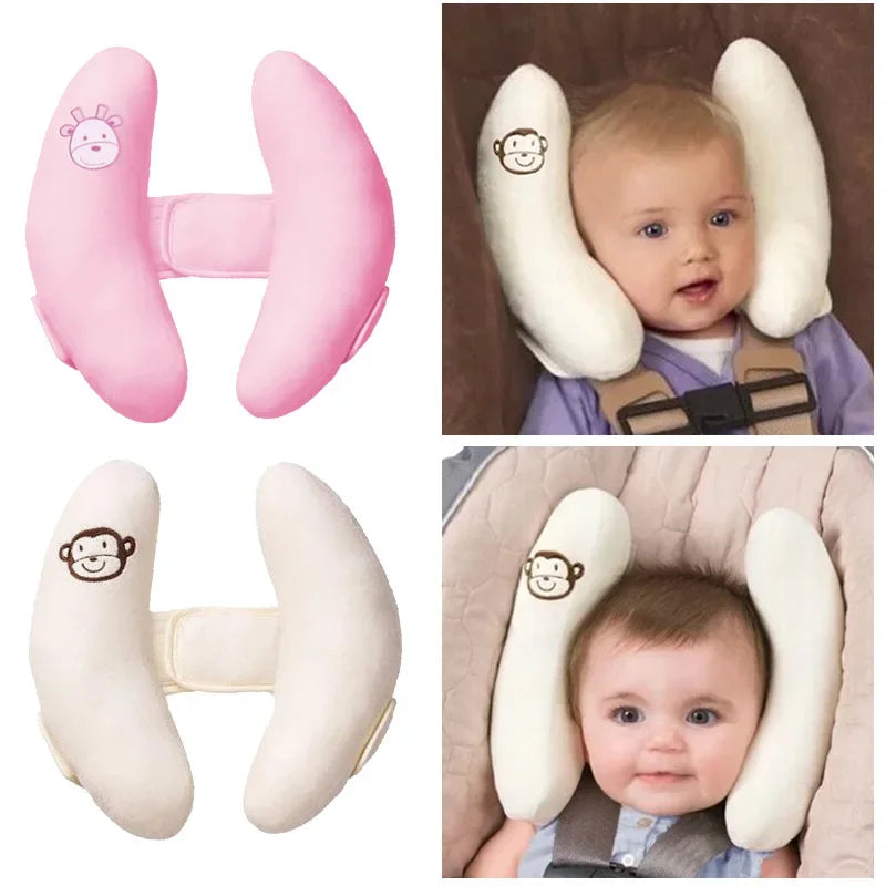 Baby Car Seat Pillow for Infant & Toddler | Head & Neck Support Cushion for Stroller Travel