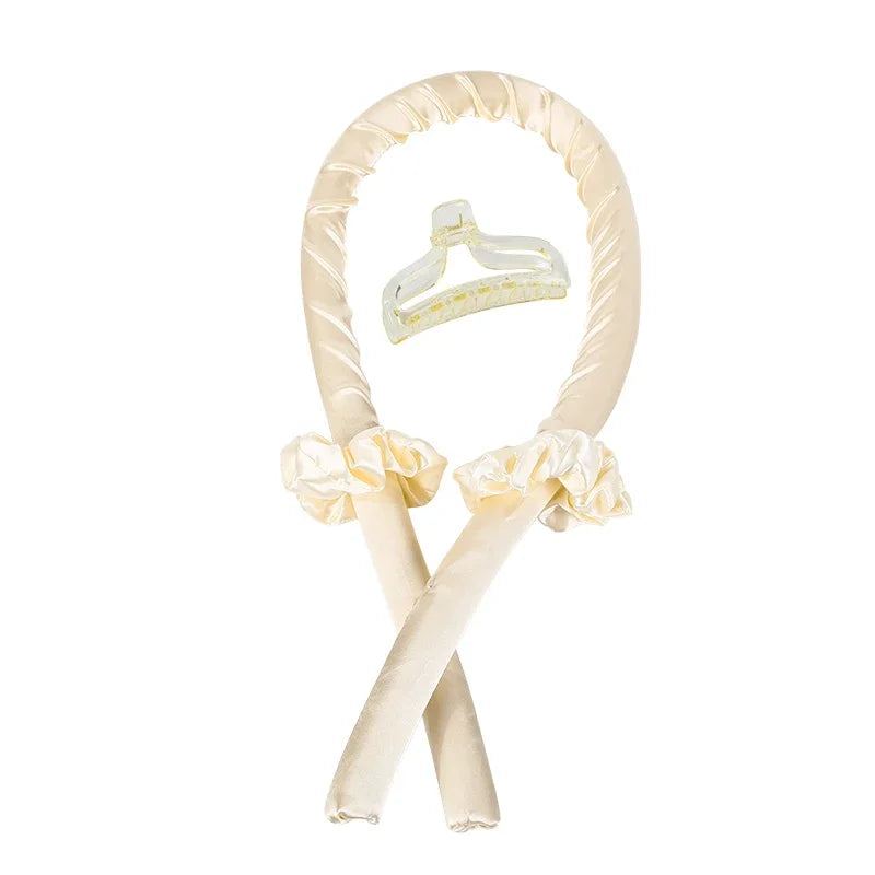 Heatless Curling Rod Headband Silk Ribbon Hair Rollers Sleeping Lazy Curlers No Heat Styling Tool