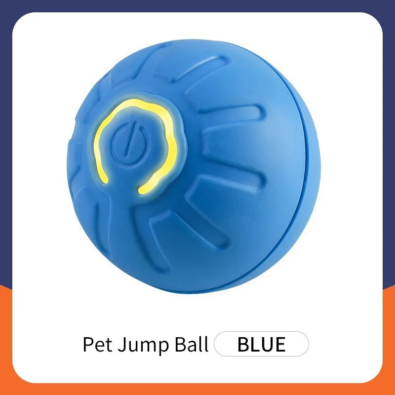 Smart Toy Ball – USB Rechargeable Interactive Bouncing Ball for Dogs & Cats, Durable & Safe