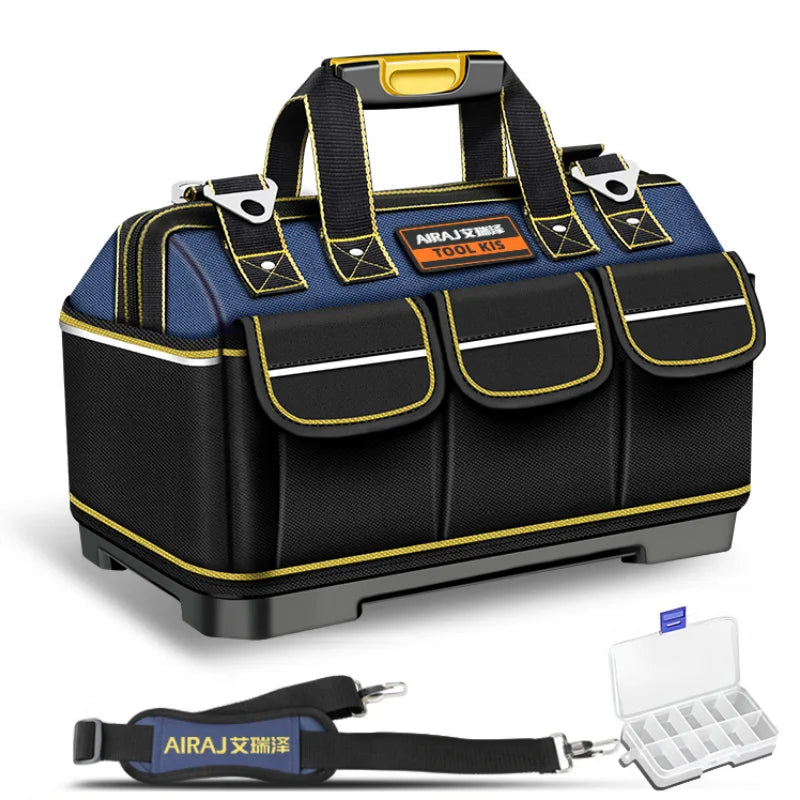 AIRAJ Multifunctional Tool Bags 1680D Oxford Cloth Waterproof Wear-Resistant Electrician Storage Bag