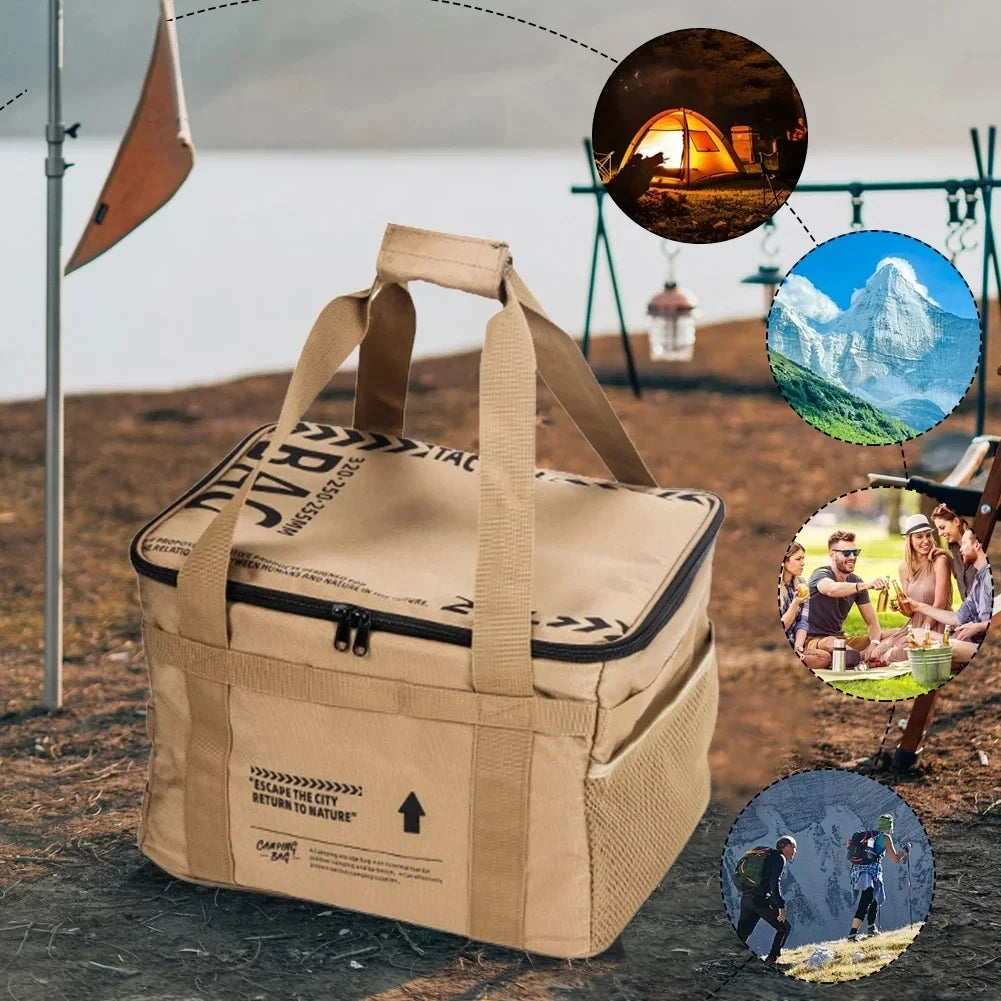 Tactical Camping Storage Bag 30–42L – Waterproof Folding Outdoor Gear Organiser for Camping & Hiking