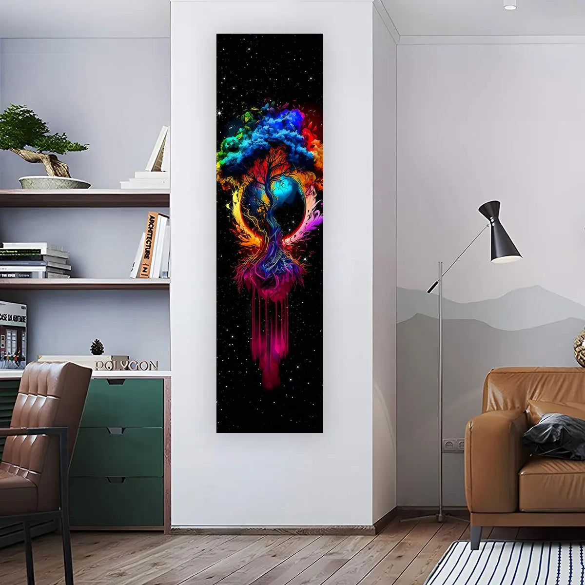 Gothic Witchy Sun Moon Tapestry Wall Hanging Aesthetic Bedroom Living Room Decor Celestial Wall Art