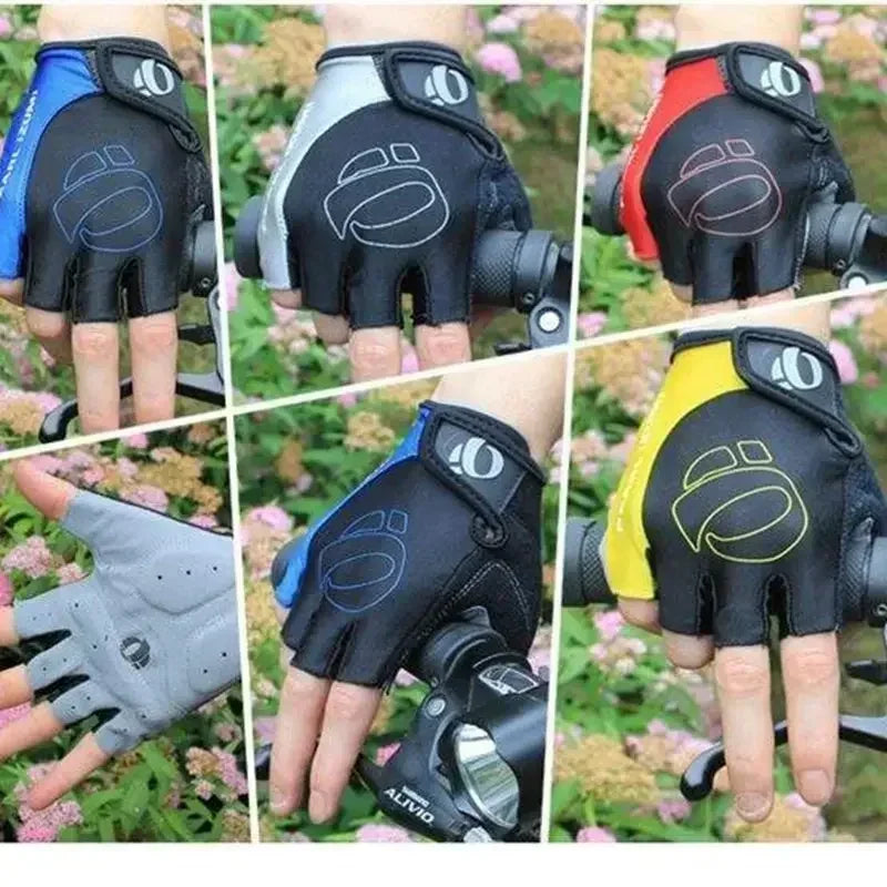 Half-Finger Gel Cycling Gloves – Anti-Slip, Anti-Sweat Road & MTB Bike Gloves