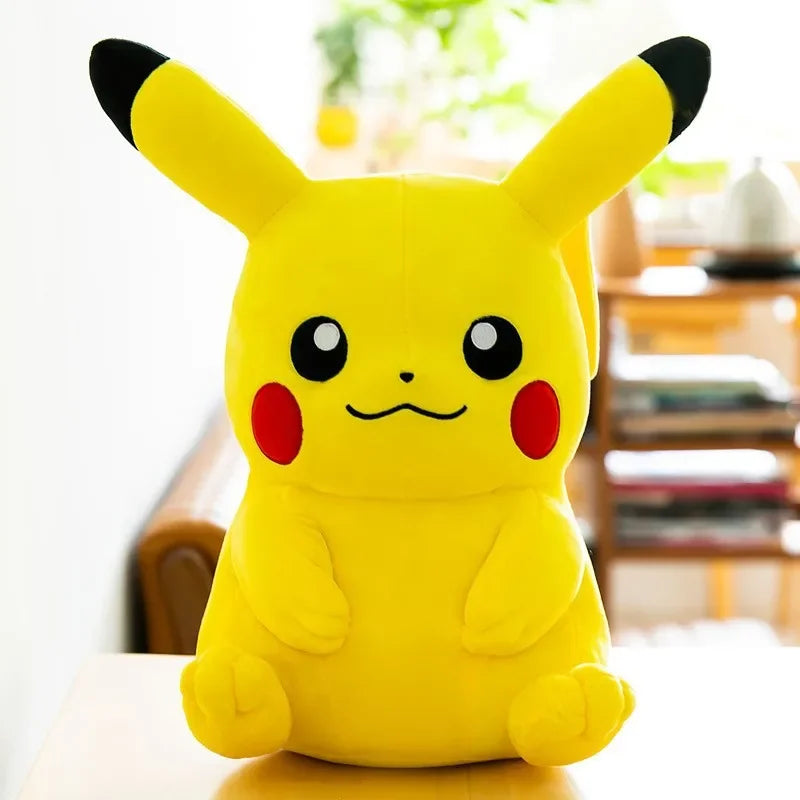 PIKACHU SQUIRTLE CHARMANDER 23CM STUFFED PLUSH TOYS KAWAII ANIME DOLL SOFT COTTON GIFT FOR KIDS